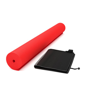 Yogamatte rot 173 x 61 x 0.6 cm