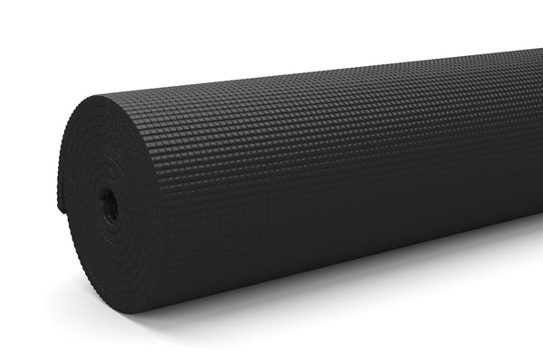 Yogamatte schwarz 173 x 61 x 0.4 cm
