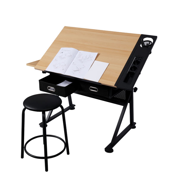 Zeichentisch mit Hocker
