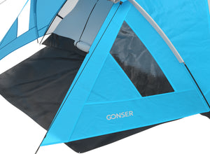 Tenda ADAN per 4 persone, blu