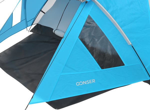 Tenda ADAN per 4 persone, blu