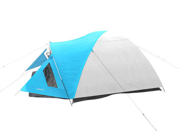Tenda ADAN per 4 persone, blu