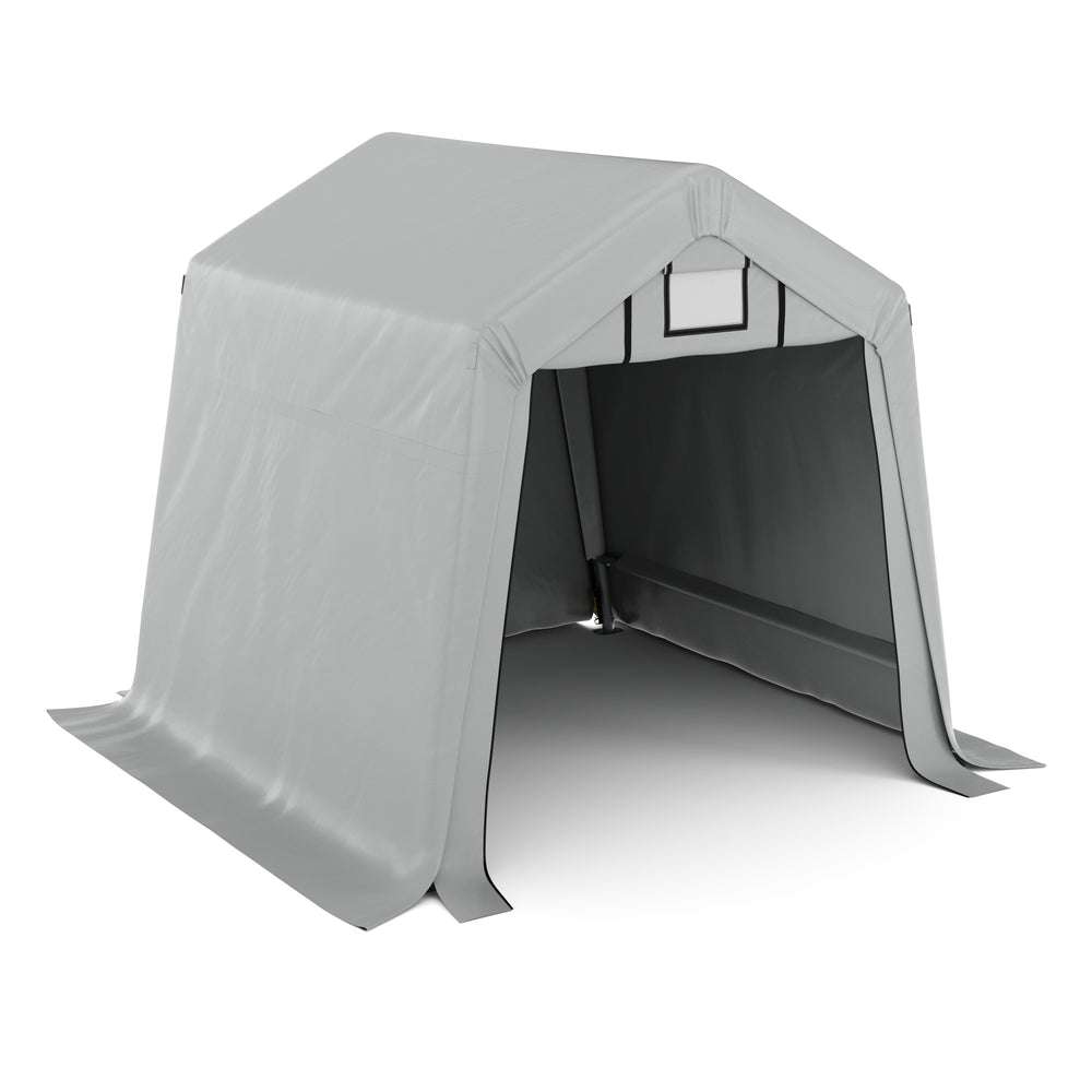 Tent garage storage tent 1.8 x 1.8 m grey