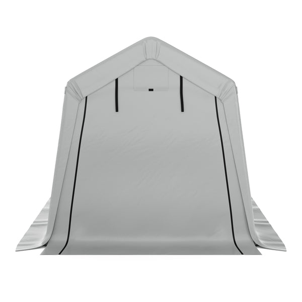 Zeltgarage Lagerzelt 1.8 x 1.8 m grau