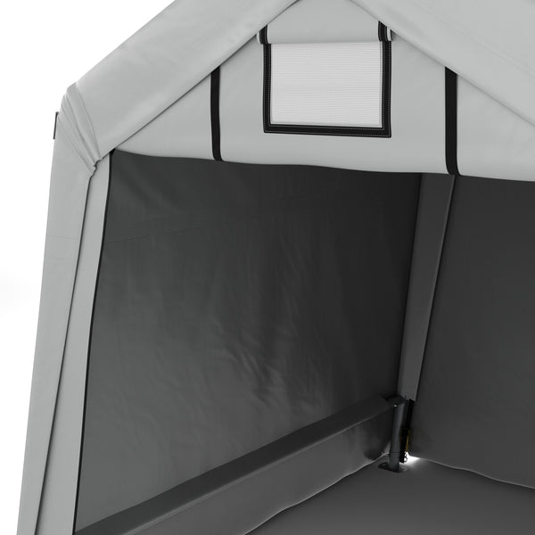 Zeltgarage Lagerzelt 1.8 x 1.8 m grau