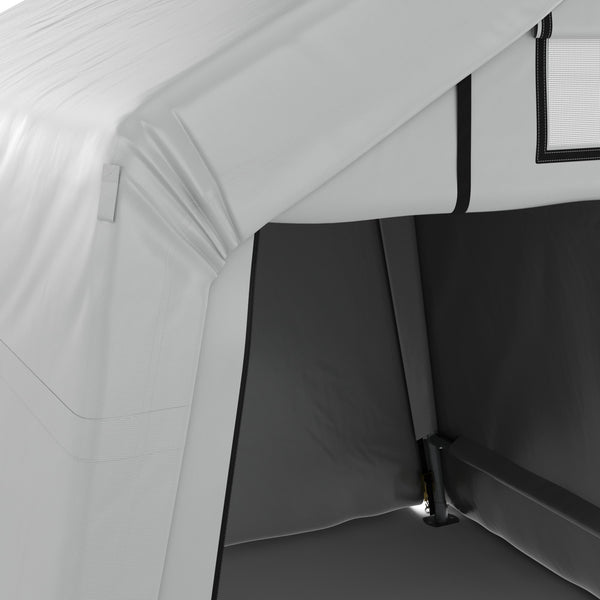 Zeltgarage Lagerzelt 1.8 x 1.8 m grau
