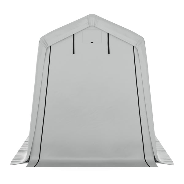Zeltgarage Lagerzelt 3.6 x 2.4 m grau