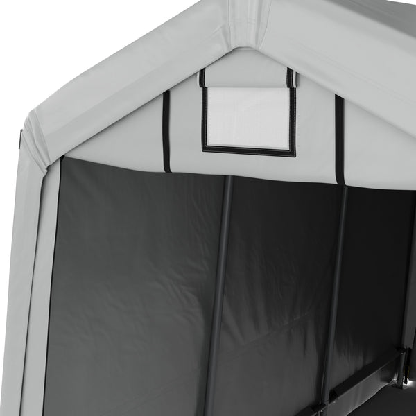 Zeltgarage Lagerzelt 3.6 x 2.4 m grau