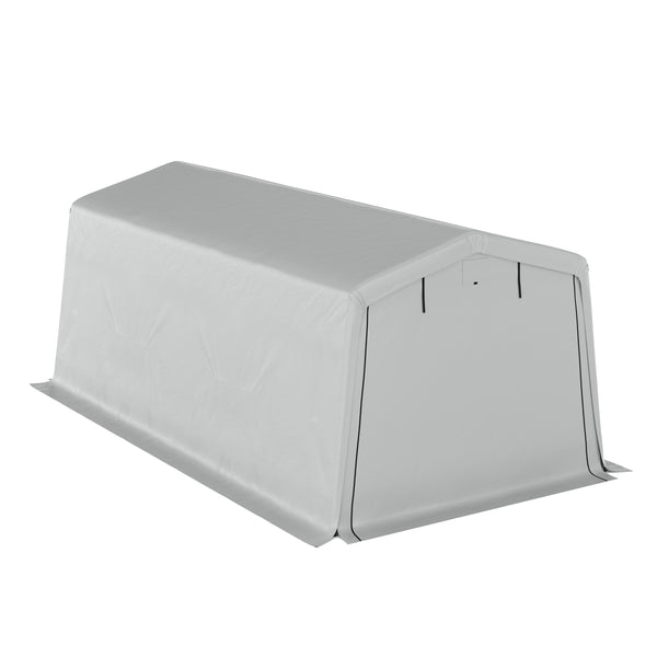 Zeltgarage Carport 6.2 x 3.3 m grau