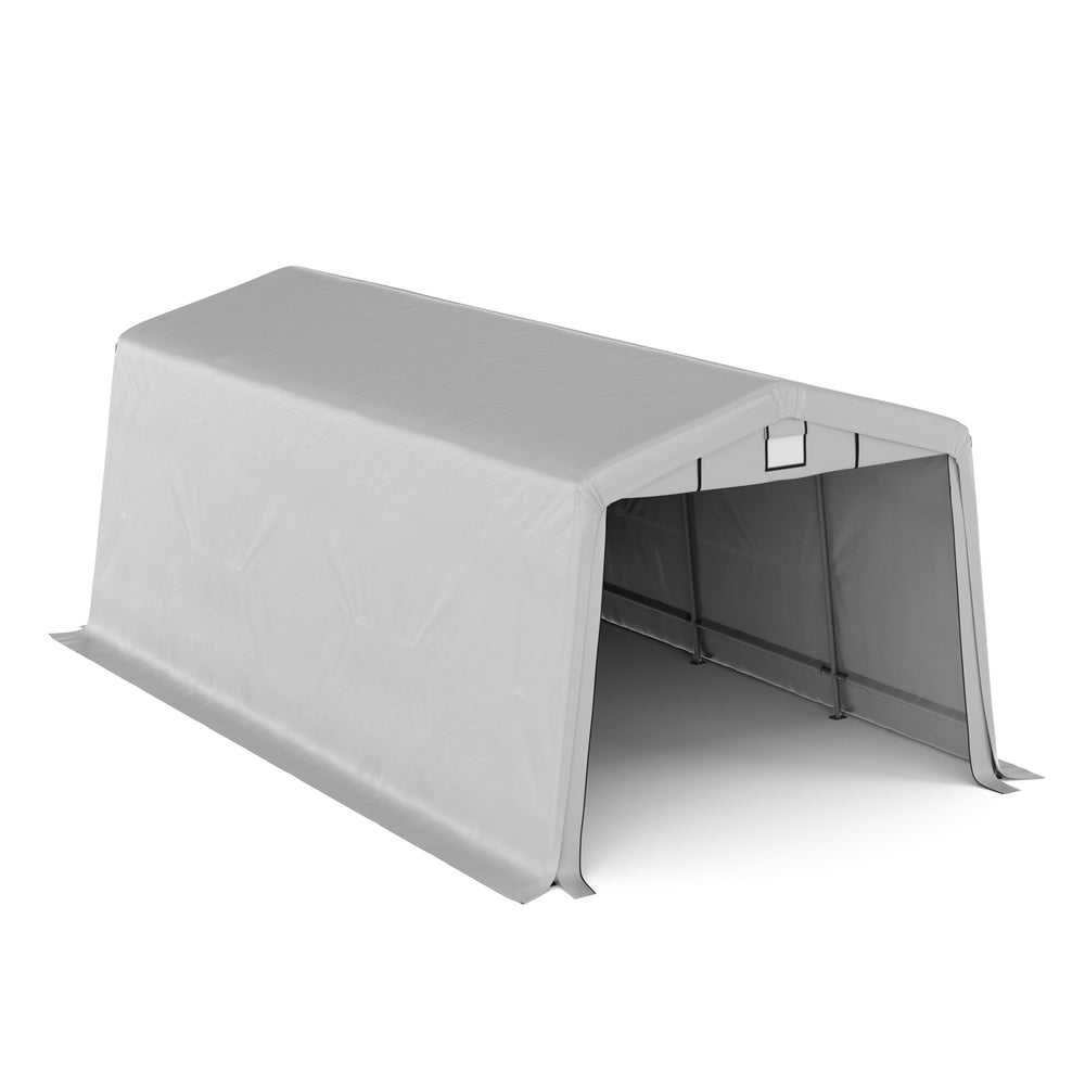 Tenda garage carport 6,2 x 3,3 m grigio