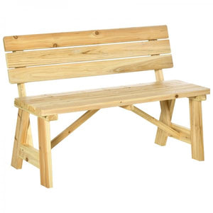 Gartenbank für 2 Personen Tannenholz