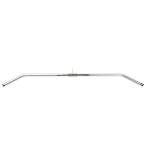 Lat pulldown bar with swivel joint, steel, 116 cm
