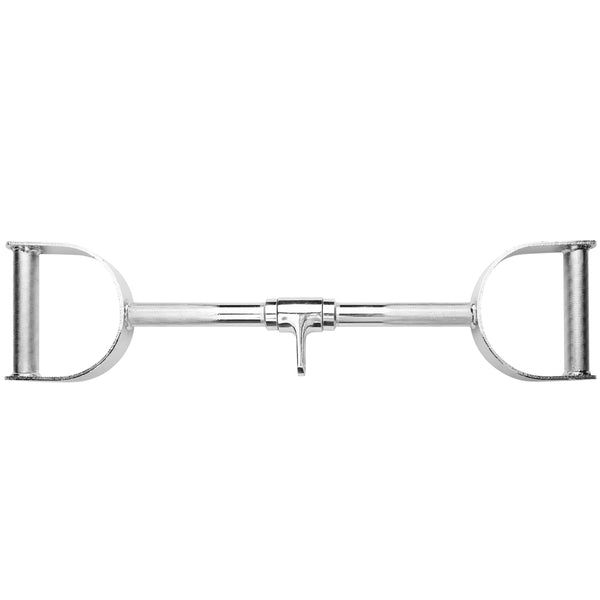 Steel lat pulldown bar with hoof grip, 76 cm