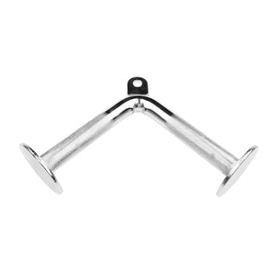 Steel pull-up bar with V-grip for triceps and biceps