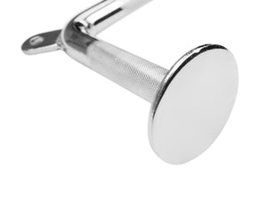 Steel pull-up bar with V-grip for triceps and biceps