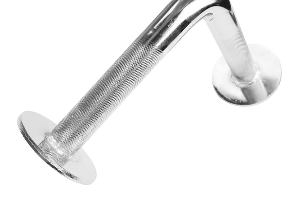 Steel pull-up bar with V-grip for triceps and biceps
