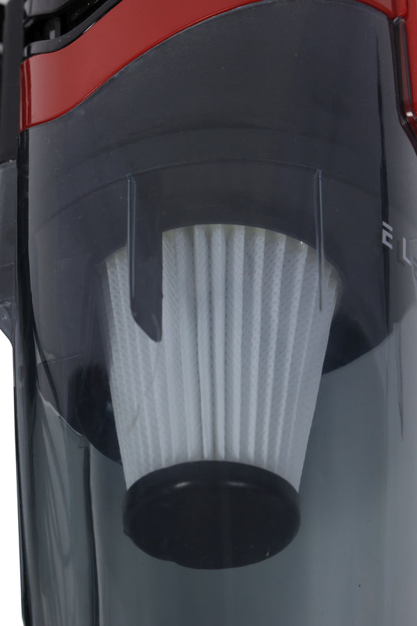 balai rouge aspirateur