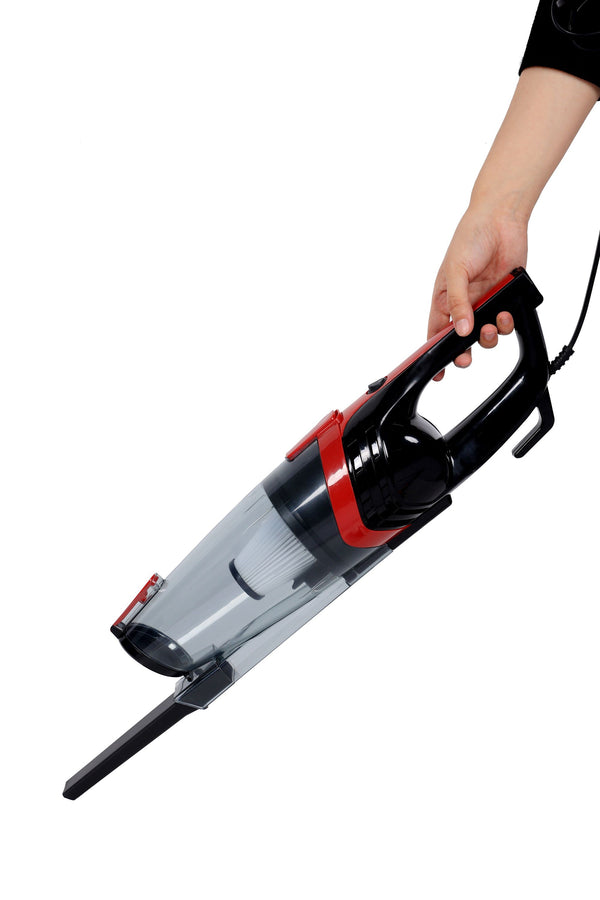 balai rouge aspirateur