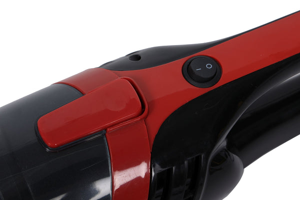 balai rouge aspirateur