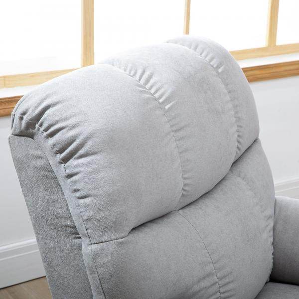 Massagesessel mit Wärmefunktion Flanell 83 cm x 95 cm x 105 cm