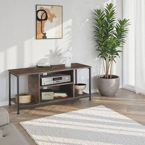 TV-Regal Austin Industrial Holz dunkel, rustikal 110 cm