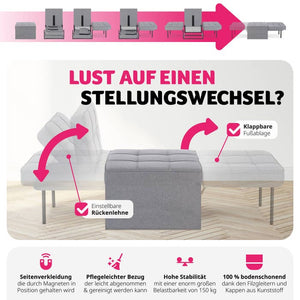 Schlafhocker Ponto