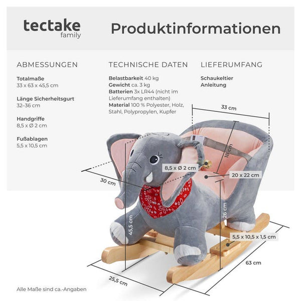Schaukeltier Elefant