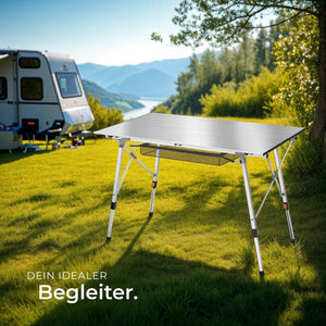 Campingtisch Bastian silber