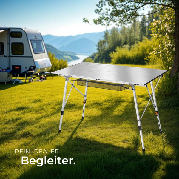 Campingtisch Bastian silber