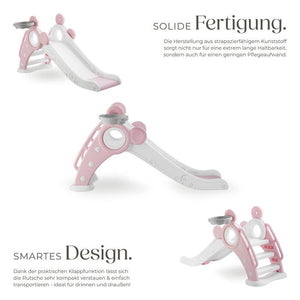 Kinderrutsche Joy pink