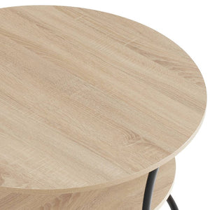 Couchtisch Cromford Industrial Holz hell, Eiche Sonoma