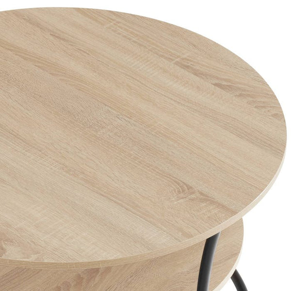 Couchtisch Cromford Industrial Holz hell, Eiche Sonoma