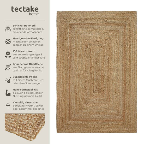 Tapis tissé main Glim 160 x 230 cm