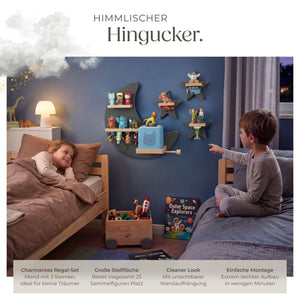 Tonie-Regal MyLittleStory Star für bis zu 25 Tonies anthrazit