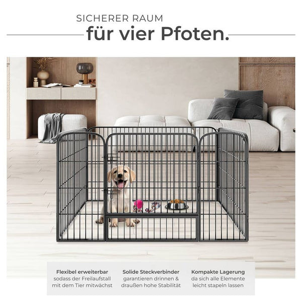 Welpenauslaufstall 4-eckig