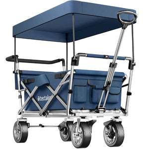 Faltbarer Bollerwagen Nico, blau