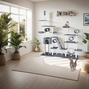Kratzbaum Snooky 261cm - grau