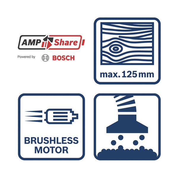 Bosch Akku-Stichsäge GST 18V-125 S 0.601.5B2.001