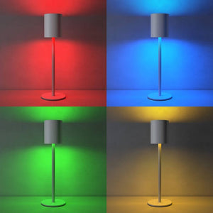 Akku-Tischlampe Corly weiss