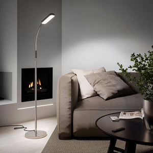 Stehlampe Prisma silber