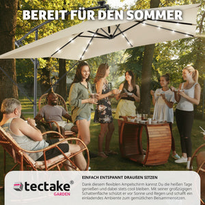 Sonnenschirm Sunna beige