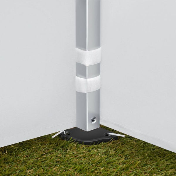 Aluminium Faltpavillon Viola weiss