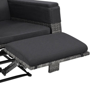Aluminium Rattansessel Pacentro