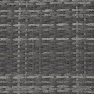 2-in-1-Rattanlounge-Set Monopoli grau