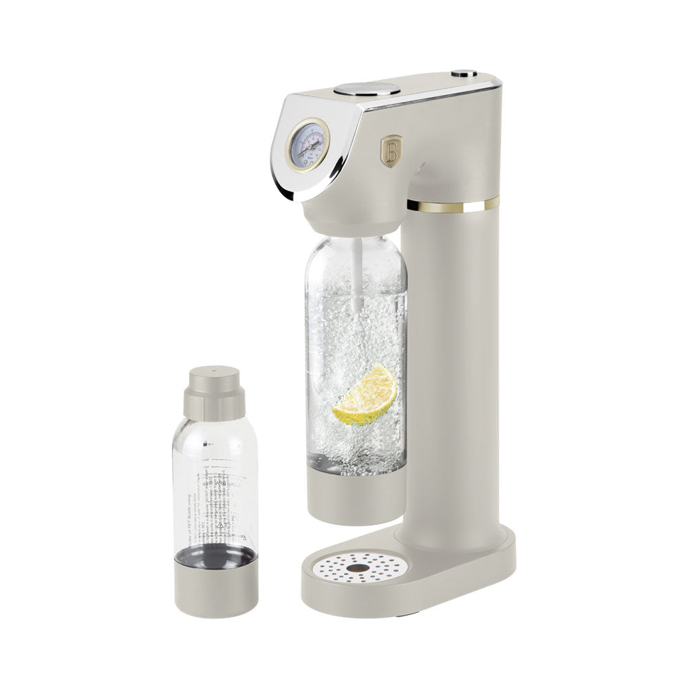 Berlinger Haus water soda maker matt cream Sahara Collection