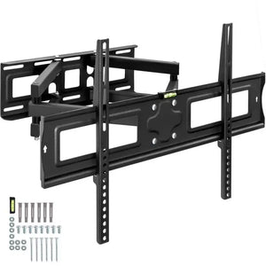 TV-Wandhalterung neigbar schwenkbar 32-100 Zoll bis 120 kg schwarz