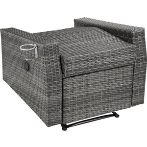 Aluminium Rattansessel Pacentro pro Stück