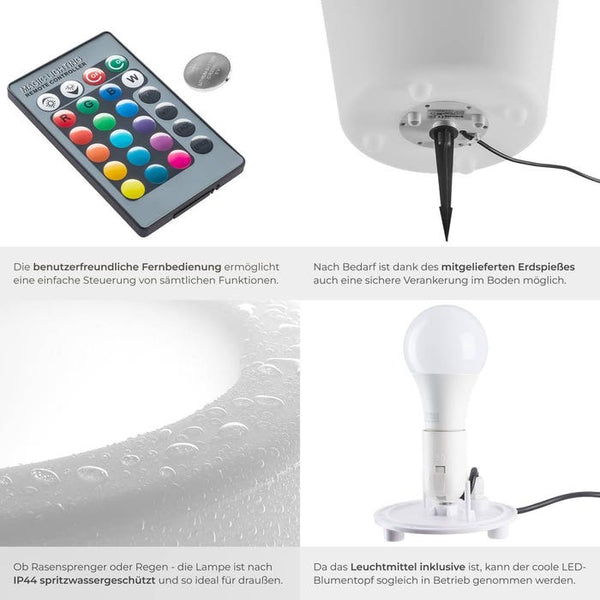 Leuchtzylinder Luminous Curve Cooler