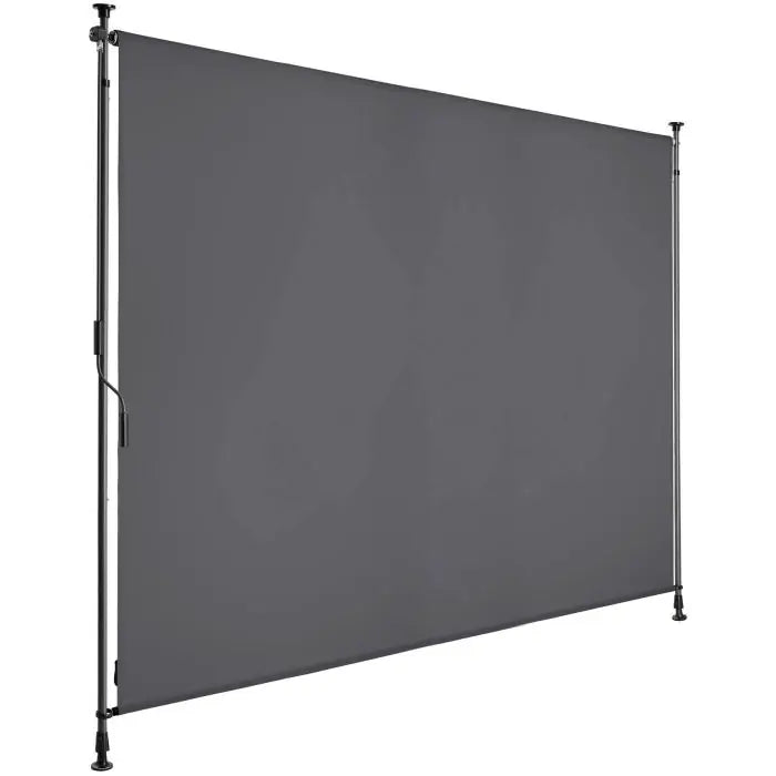 Klemmmarkise Taija dunkelgrau 200 x 310 cm
