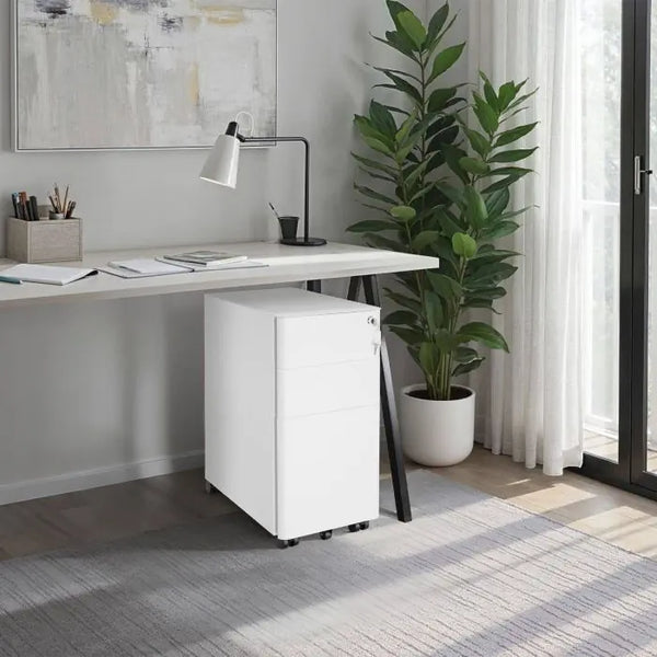 Aktenrollschrank Parvus weiss